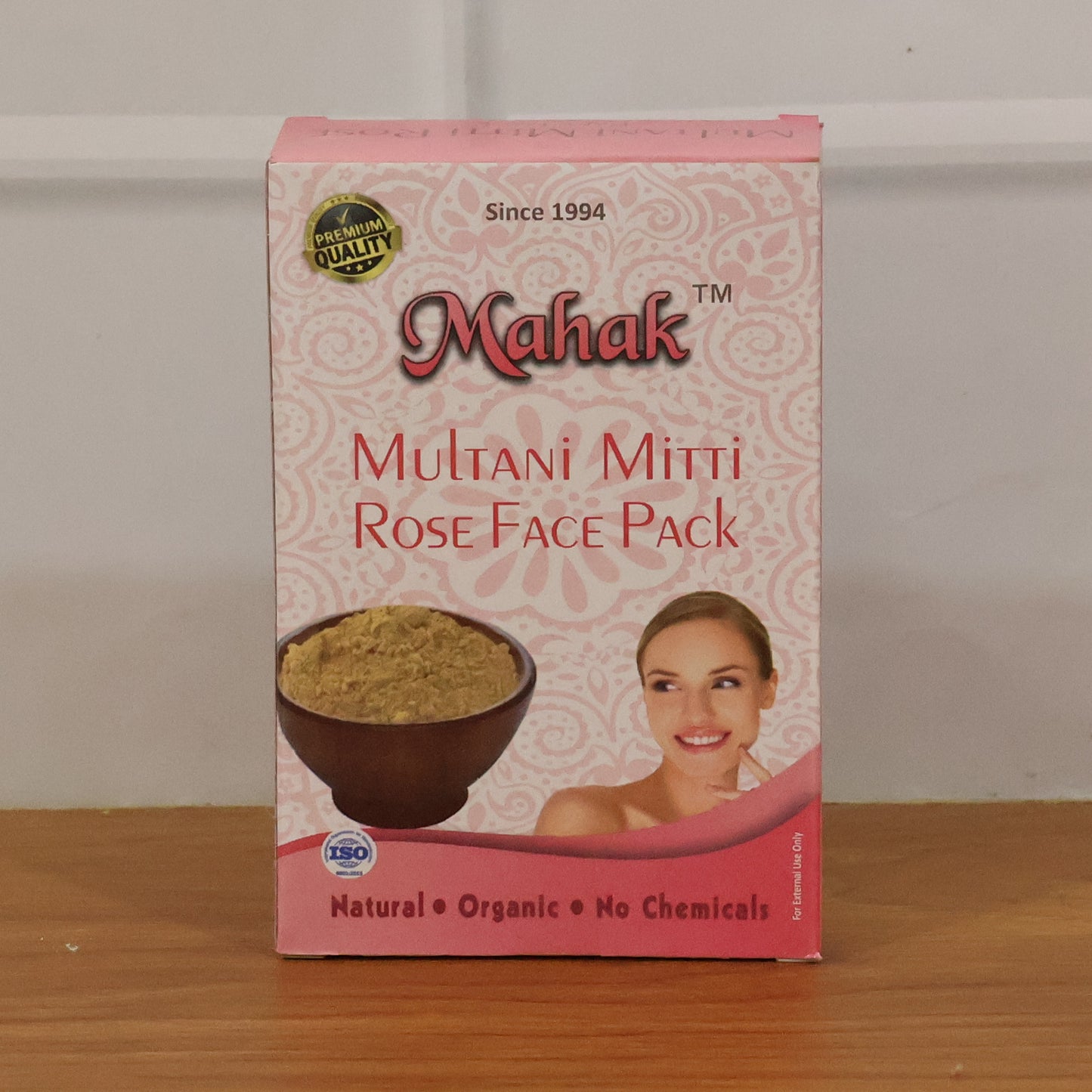 Herbal Multani Mitti & Rose Based Face Pack – 80 gm