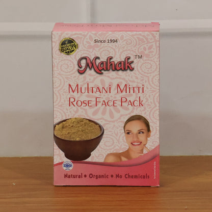 Herbal Multani Mitti & Rose Based Face Pack – 80 gm