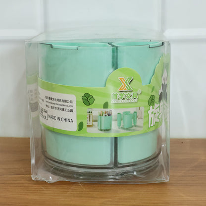 Multipurpose 5 Compartment Rotating Pen Holder (1 Pc)