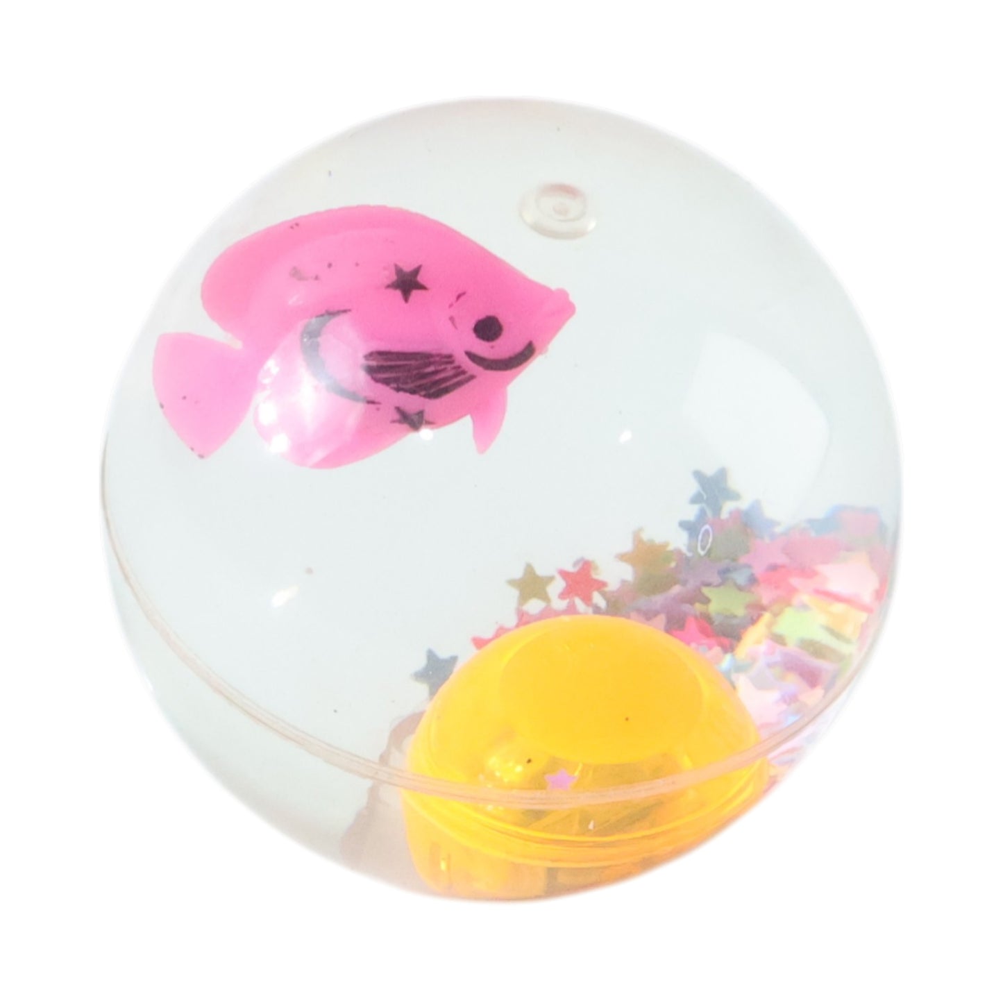 Light-Up Transparent Bouncy Ball – Impact-Activated LED Flashing Sensory Toy (1 Pc)