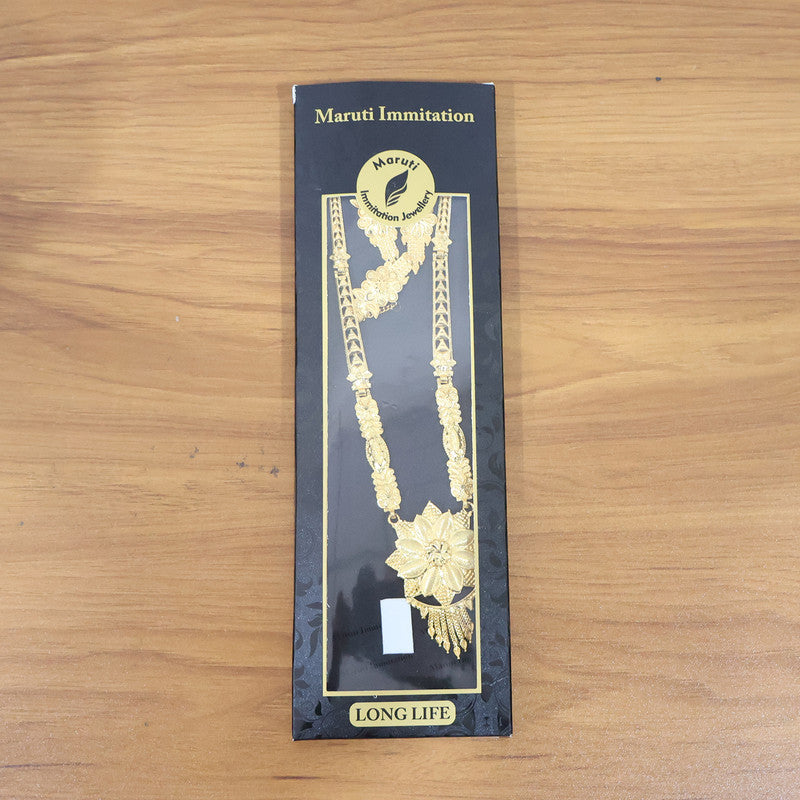 Bridal Lotus Blossom Necklace Set – Premium Traditional Design for Festive & Wedding Wear