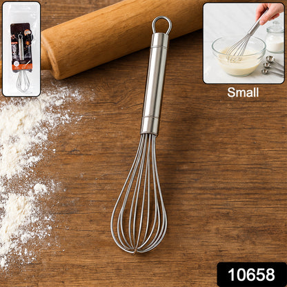 Stainless Steel Small Hand Whisk – Durable & Compact Kitchen Tool