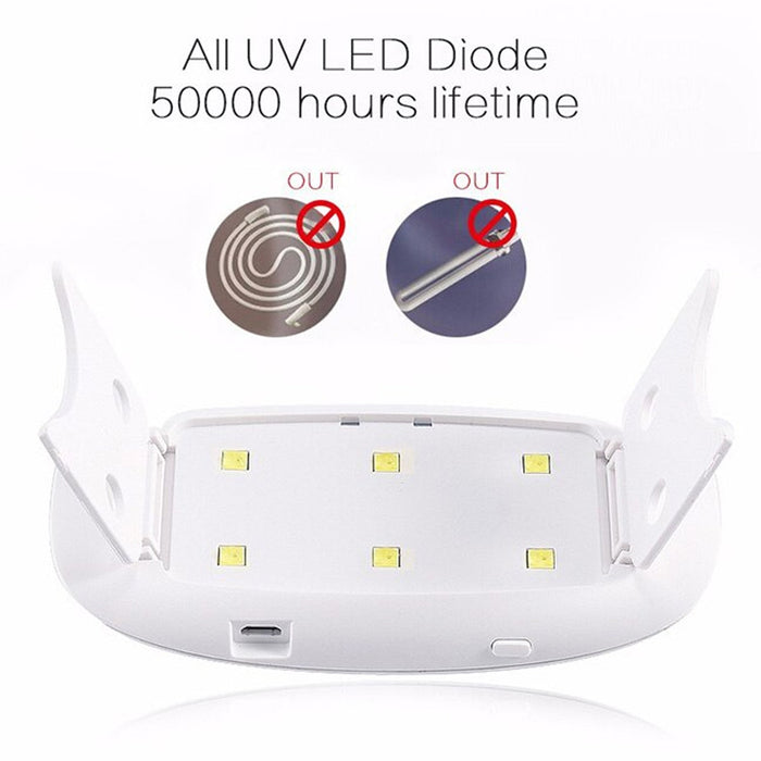 Buy 48W USB SUN FIVE UV Nail Lamp LED Light Gel Polish Dryer Curing Manicure  Machine Online | Kogan.com