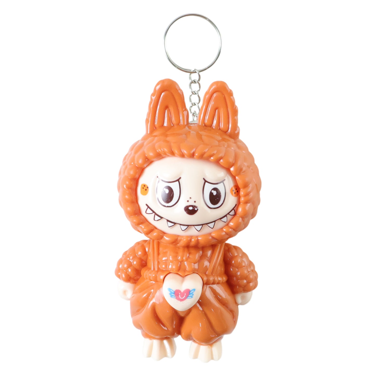 Cartoon Character Face Changing Toy With Key Holder, Keychain (1 Pc)