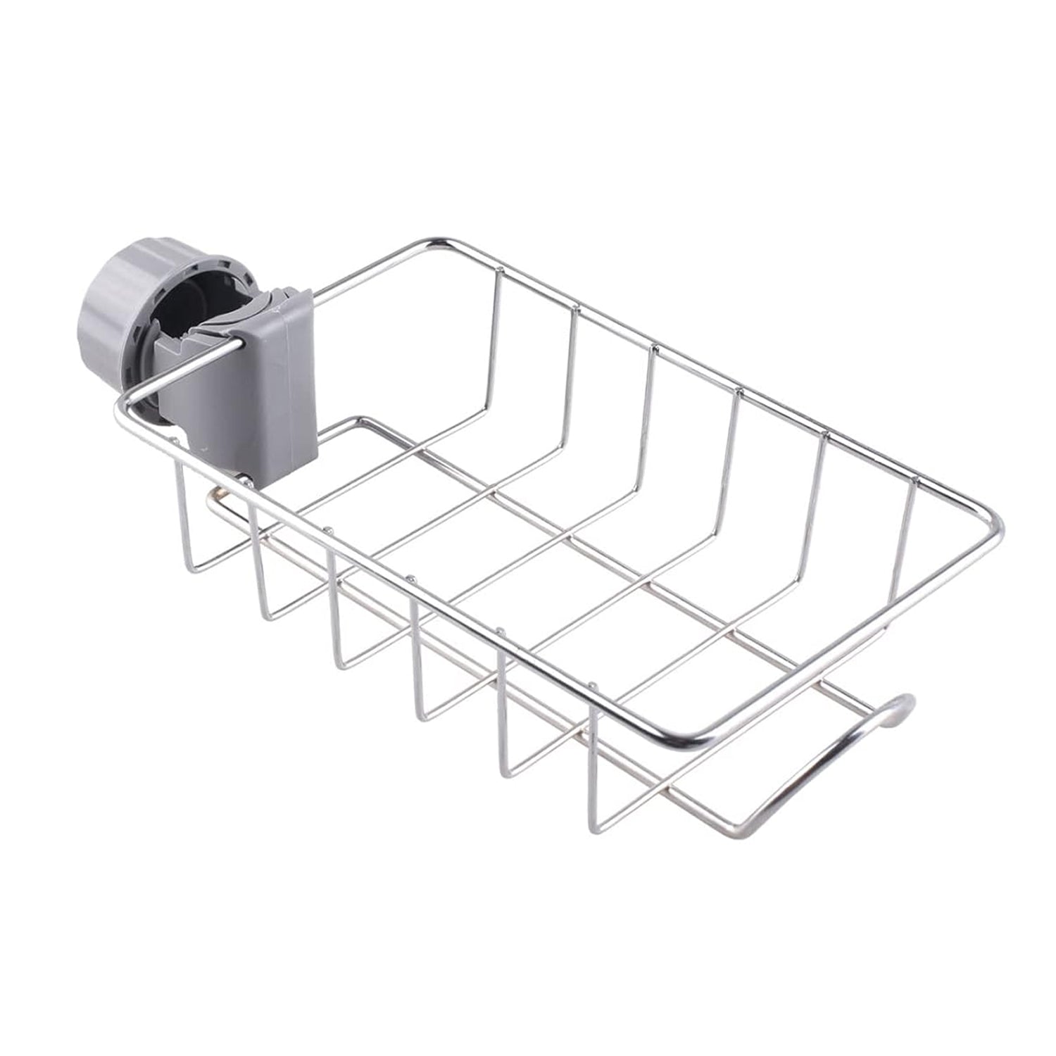 Soap, Sponge Holder, Stainless Steel Sink, Caddy Organizer (1 Pc)