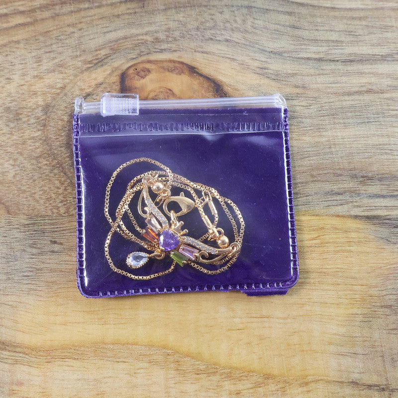 Charming Multicolor Crystal Pendant Necklace for Women