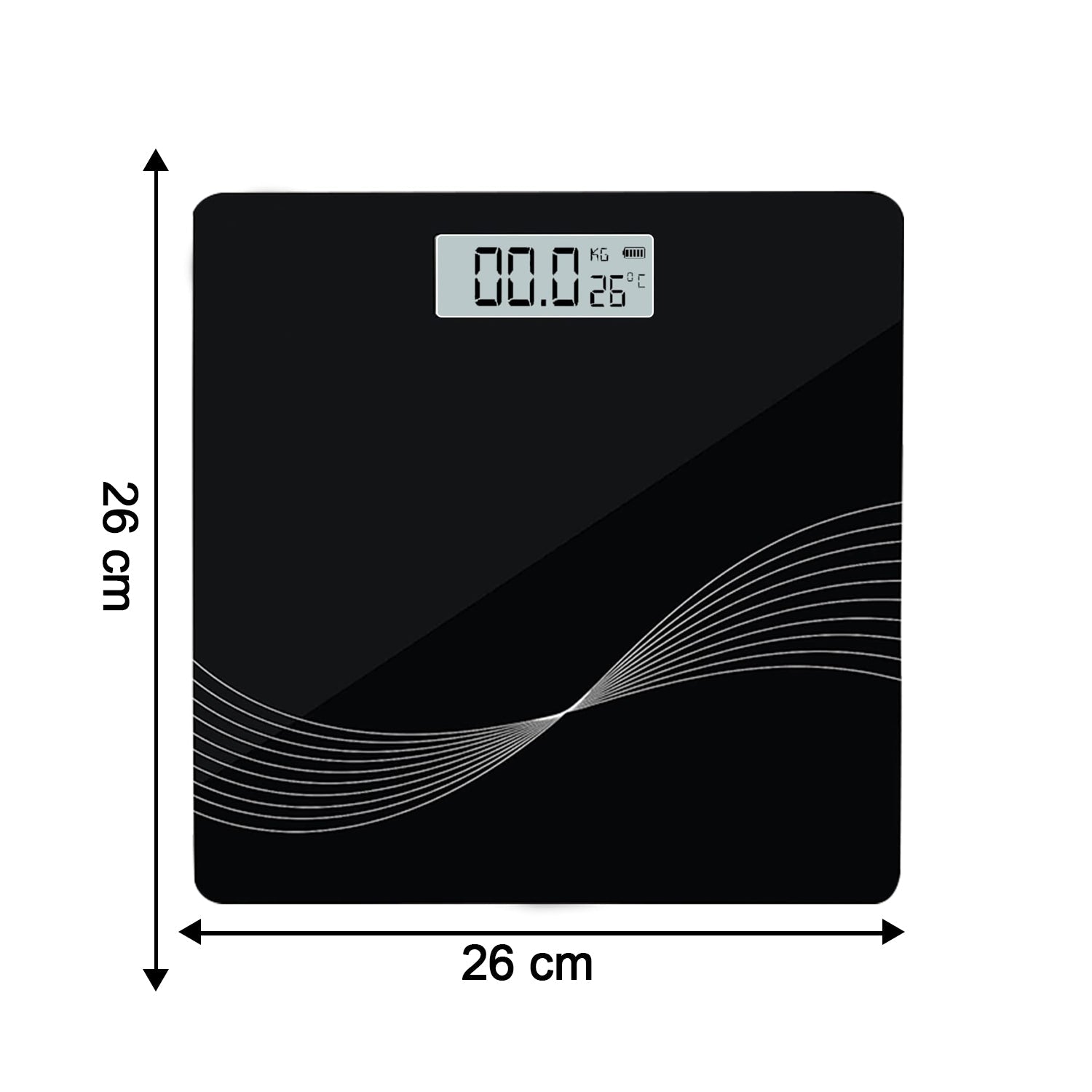 Electronic Digital Personal Weight Scale  (1 Pc)