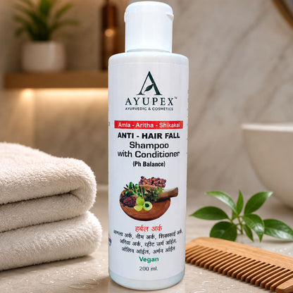 Herbal Shampoo & Conditioner – Nourishes & Smoothens Hair Naturally