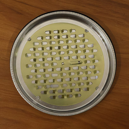 2 in 1 Metal Mosquito Coil Stand cum Incense Burner (15x15 Cm, 1 Pc)