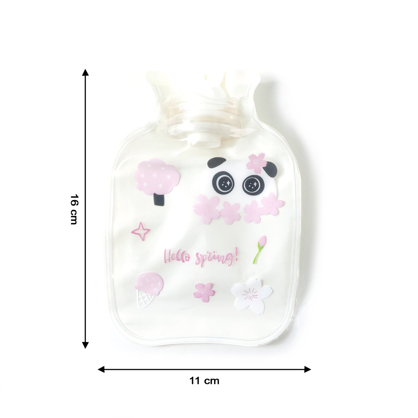 Reusable hot water bag close-up
