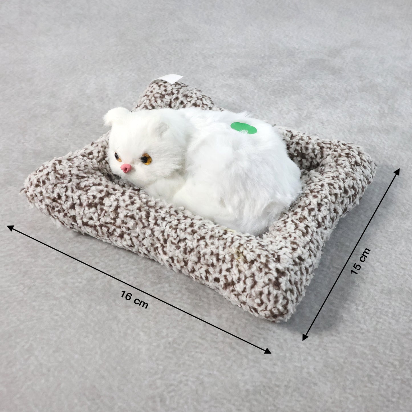 Soft Plush Cute Cat Car Dashboard Showpiece Toy (1 Pc)