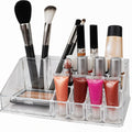 Acrylic Makeup Organizer – 16 Clear Compartments for Cosmetics