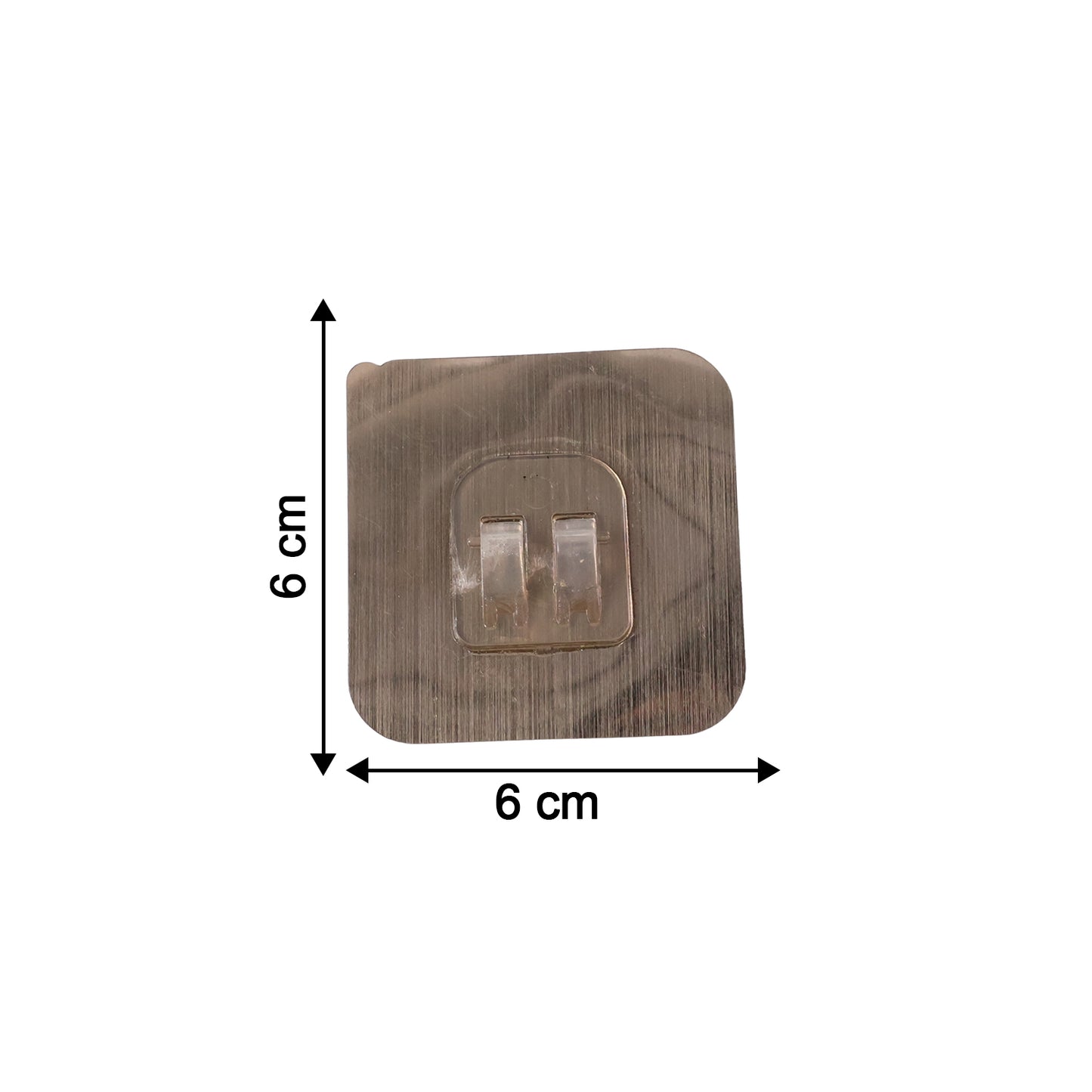 Wall hook hanging a towel