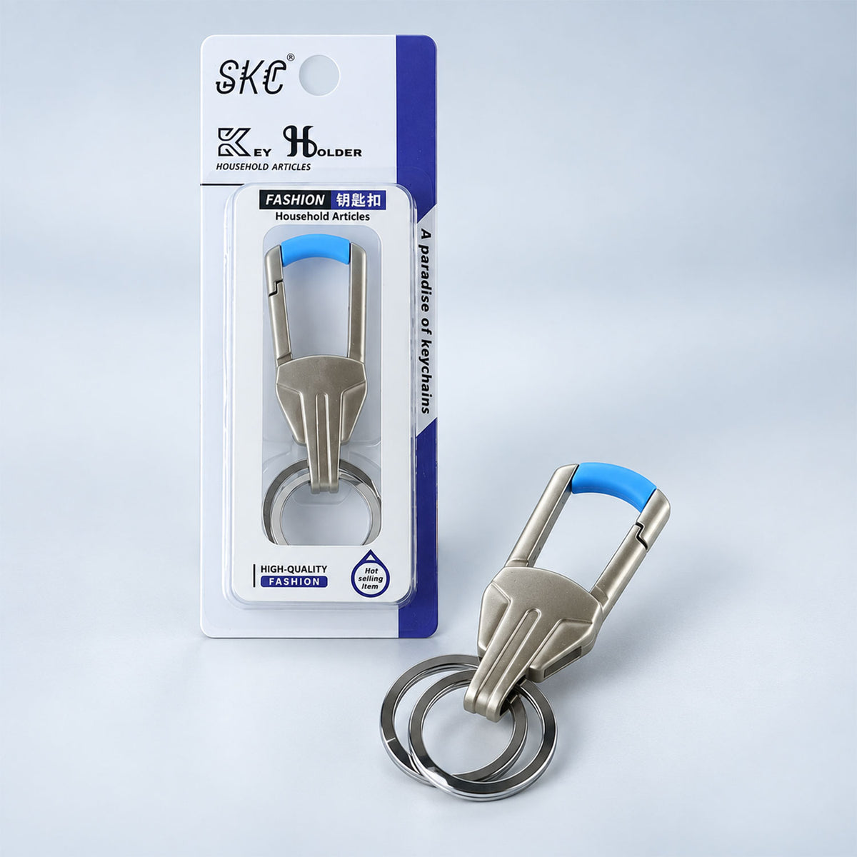 Metal Key Holder – Secure & Stylish Carabiner Clip for Keys