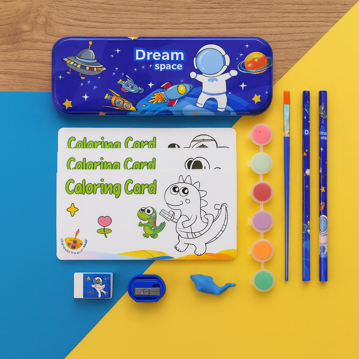 Space Theme Kids Stationery Set – Creative Art & Learning Kit