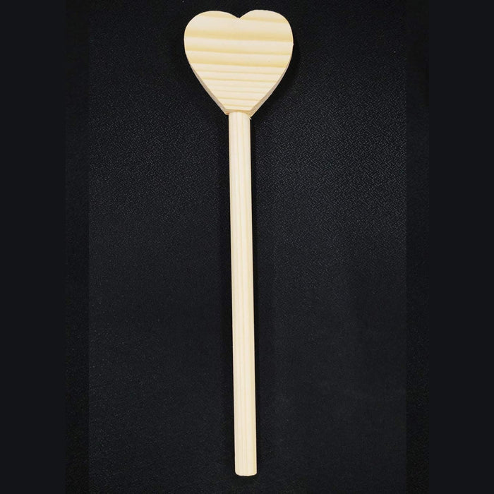 Special Heart Shape Wooden Hammer for Pinata Cake, Pinata 10 inch Wooden Hammer for Pinata Cake (1 Pc)