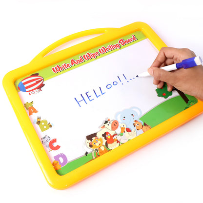 2-in-1 Kids Writing Board Set – Double-Sided Whiteboard & Blackboard