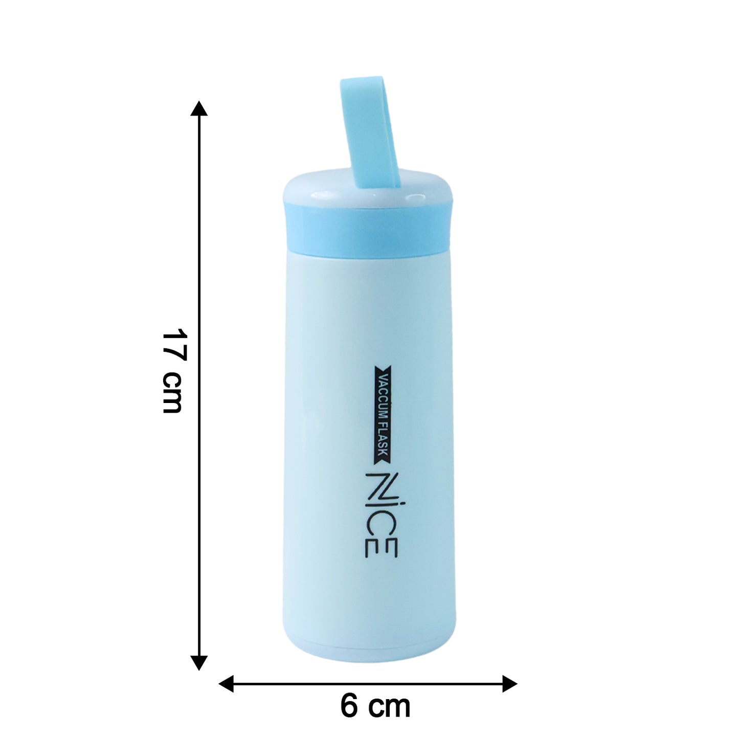 Water bottle 400ml leak proof, glass water bottle with daily water intake for gym and children, Nice Bottle (1 pc / Mix Color)