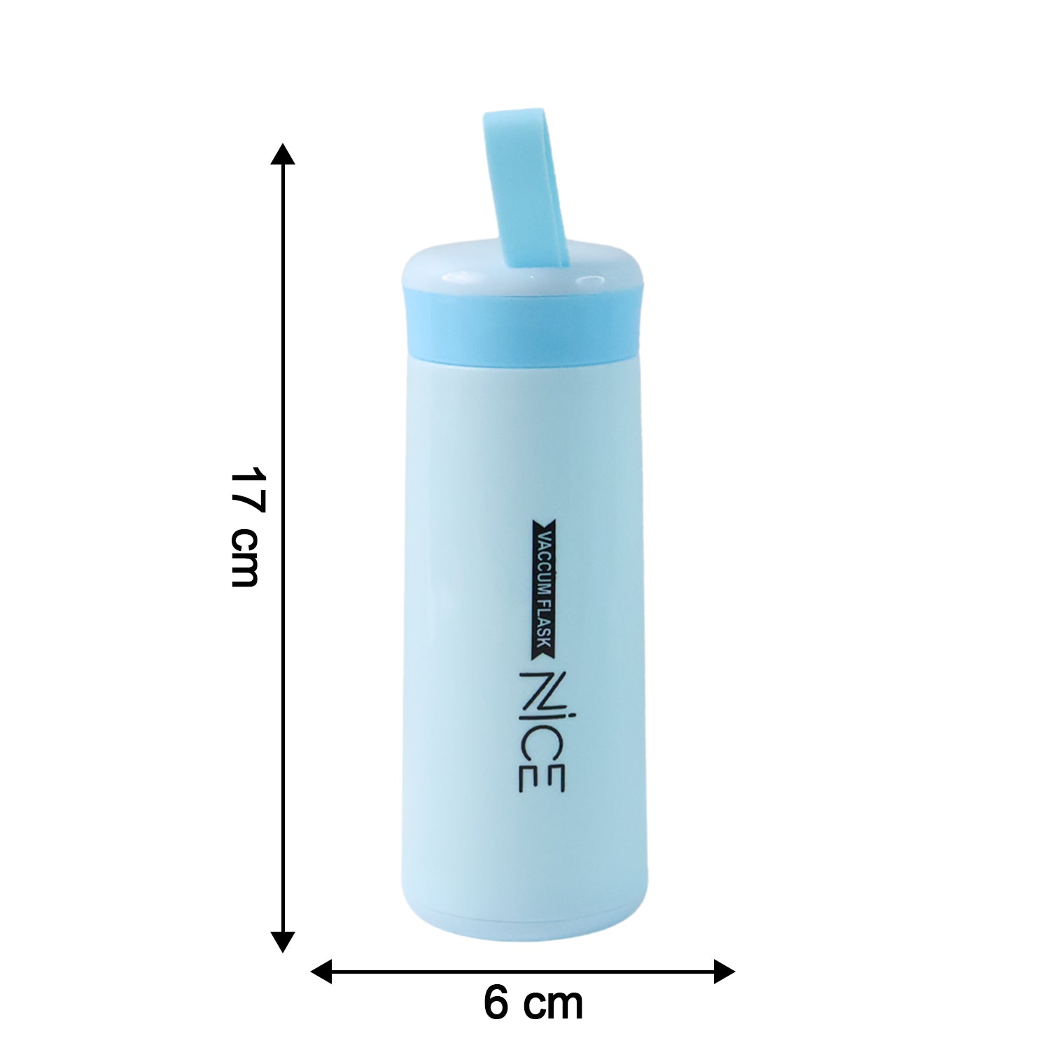 Water bottle 400ml leak proof, glass water bottle with daily water intake for gym and children, Nice Bottle (1 pc / Mix Color)