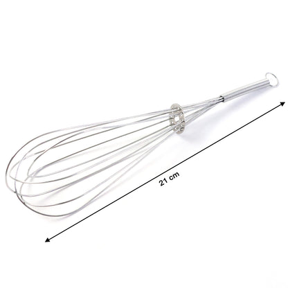 Manual Stainless-Steel Egg Beater Whisk (1 Pc)