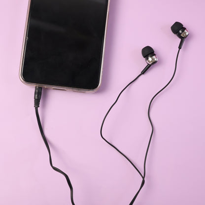 Wired Stereo Earphones with 3.5mm Jack (1 Pc / 1.2m Cable)