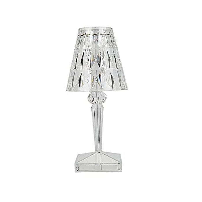 Romantic Crystal Table Lamp, Diamond Lamp, 16 Colors, 6 Brightness Level, Touch / Remote Control Switch, SUB Charging, Lampshade Night Light, Bedroom Bedside, Living Room Decoration