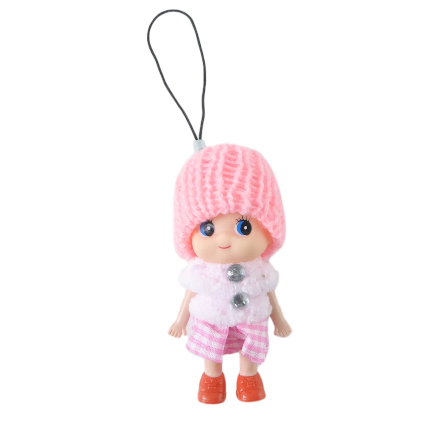 Mini Doll Keychain as Bag Charm