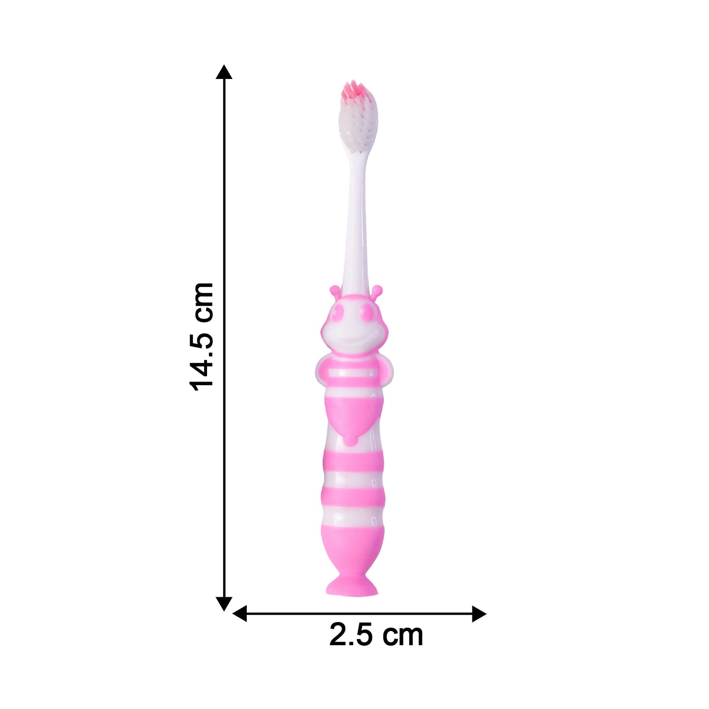 Kids Toothbrush with Cartoon Car (2 Pc Set)