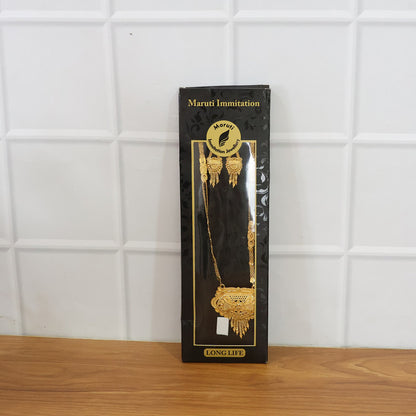 Designer Maharashtrian Inspired Mangalsutra Set – Elegant Traditional Pendant with Matching Earrings