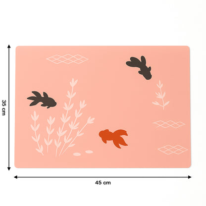 Decorative Dining Table Placemats with Elegant Design (4 Pc / 45x35 Cm)