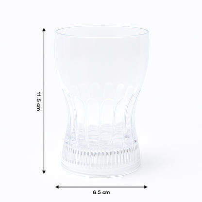 Plastic Fancy LED Light Glass 200 ML (1 Pc)