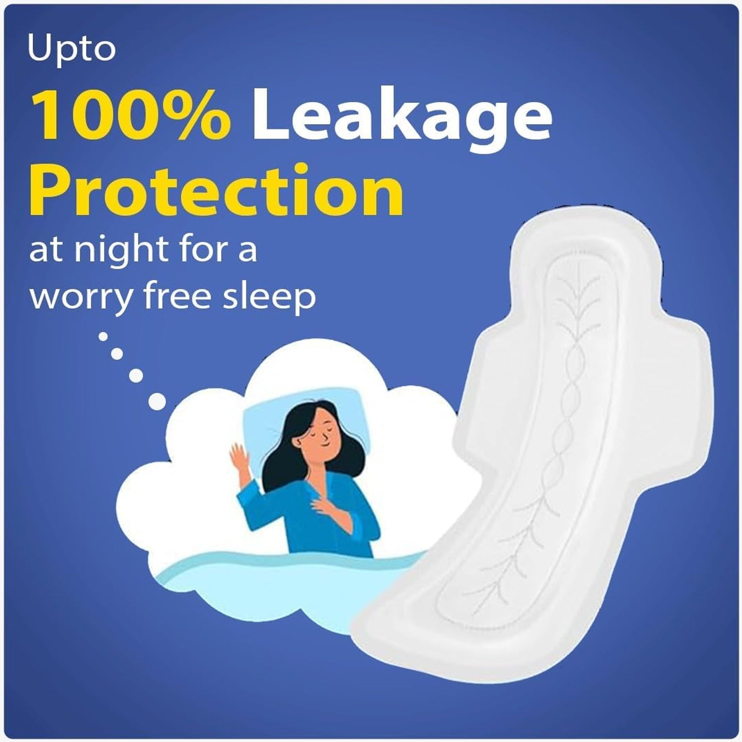 beautiful basics blue lady long pads