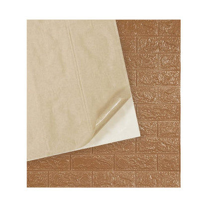 Wallpaper 3D Foam Wallpaper Sticker Panels (76 x 70 Cm / 1 Pc)