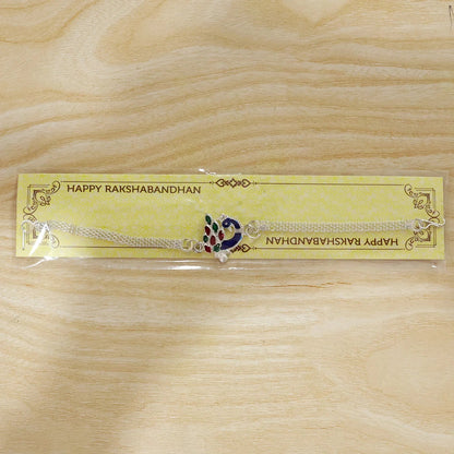 Peacock Design Rakhi, Traditional Elegance for Raksha Bandhan (5pcs)