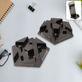 Multi-Angle Mobile Phone Stand – Hexagonal Plastic Holder 2 Pc