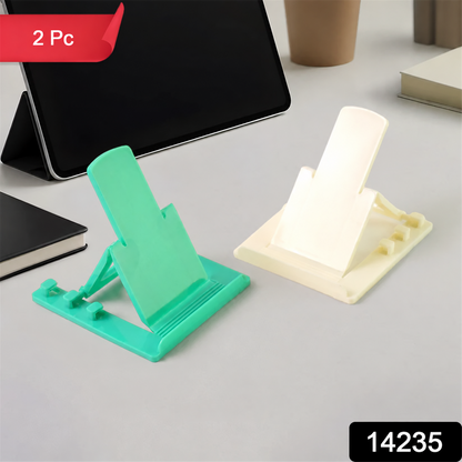 Mobile Phone Stand – Adjustable Foldable Plastic Holder Set