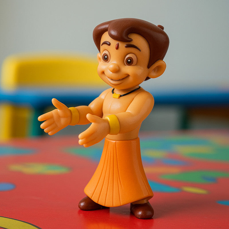 Chhota Bheem Action Figure Toy – Articulated Cartoon Character Figure for Kids