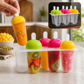 Kulfi Molds – Multicolor Polypropylene 6 Pcs | Bake & Dwell