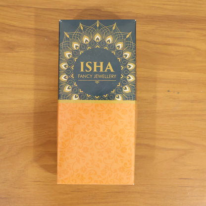 Back view of 12-piece rectangle jewellery storage box set