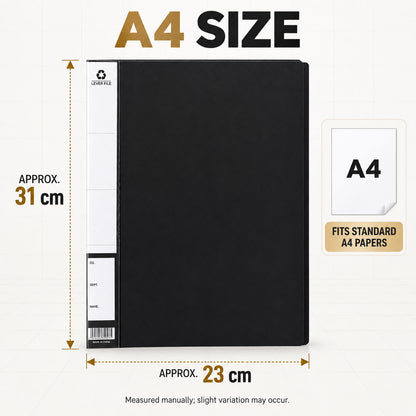Clip Document Folder – Secure, Foldable A4 Organizer for Office