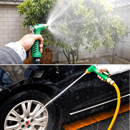 DeoDap Durable Hose Nozzle Water Lever Spray Gun - key feature close-up
