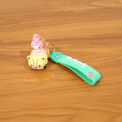Cute Cartoon Character Keychain (1 Pc)