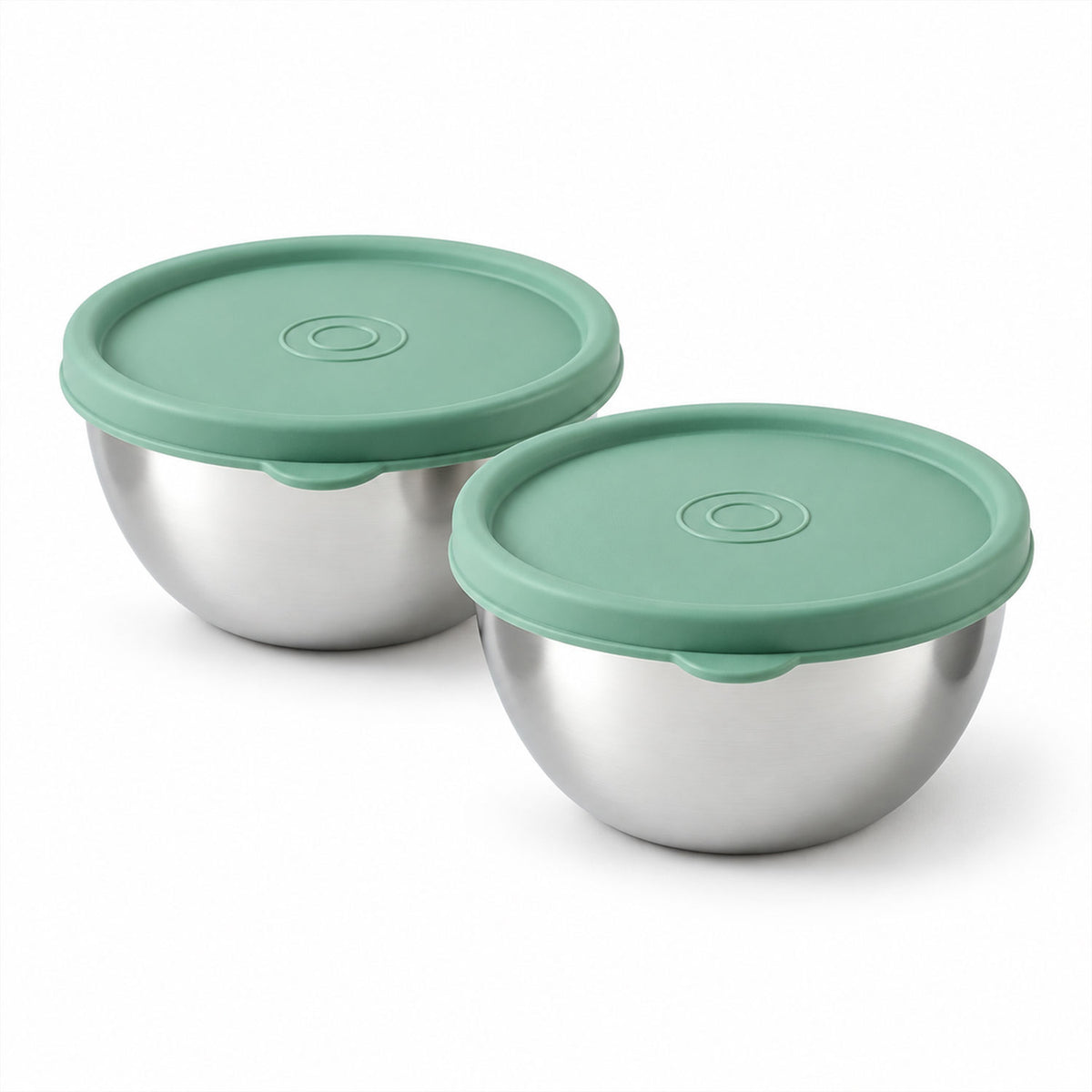 Apex Stainless Steel Container 400 ML with Lid, Kitchen Gift Set (2 Pc Set)