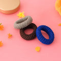 Tyre Shape Hair Bands – Multicolour, Secure Hold | Calm & Curl