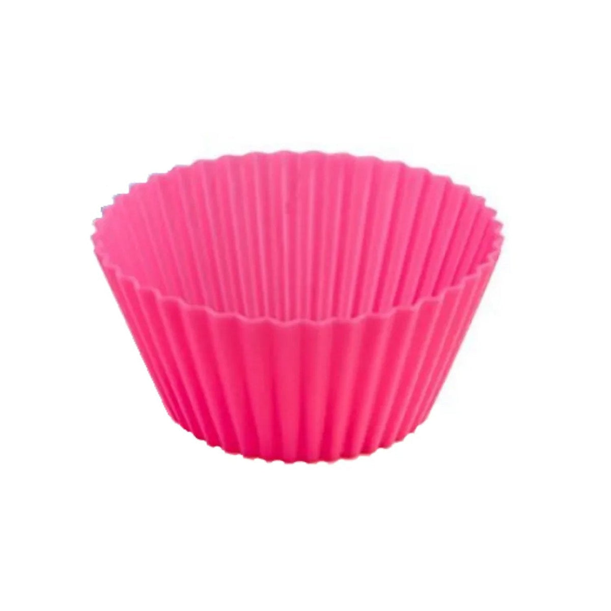 10pcs Silicone Muffin Cups For Steaming Puddings, Cupcakes, Muffins, Cake  Baking Cups Liners, Random Color