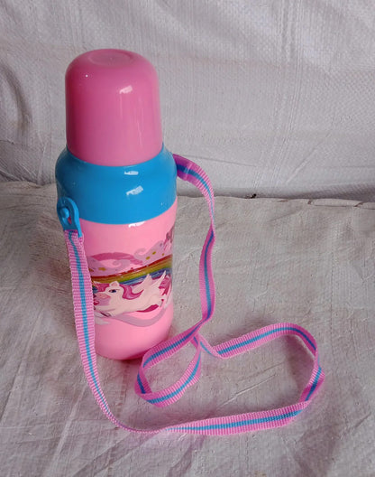 Customize 500ml Insulated Sports Water Bottle with Dori & Straw: Leakproof, BPA-Free, Kids