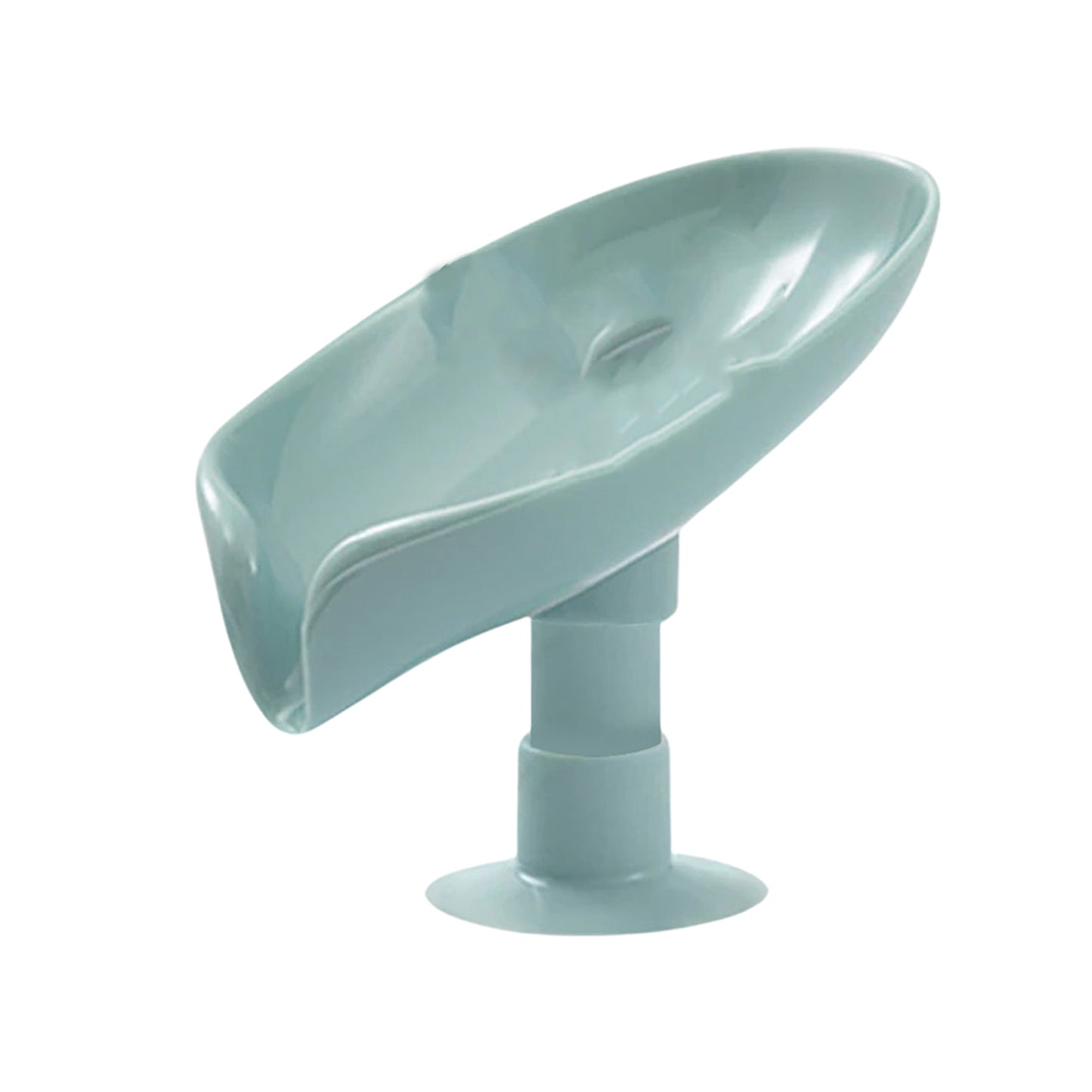 Self Draining Soap Holder for Bathroom Leaf Shape Soap Tray