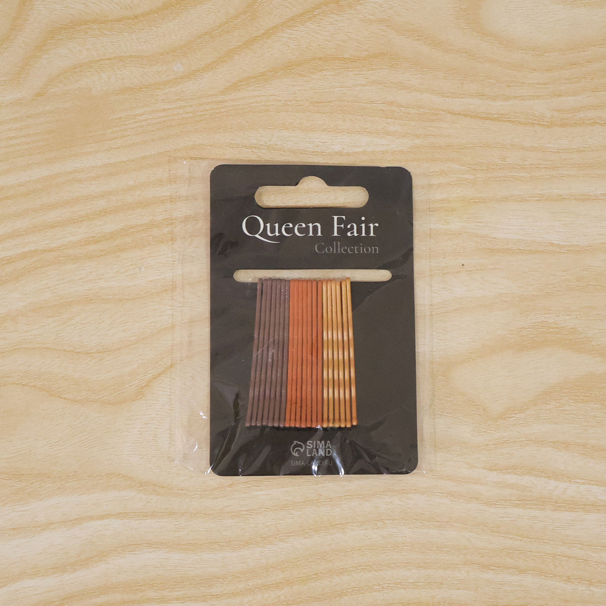 Earth Tone Metal Bobby Pins Set in Brown Orange and Mustard (20 Pc)