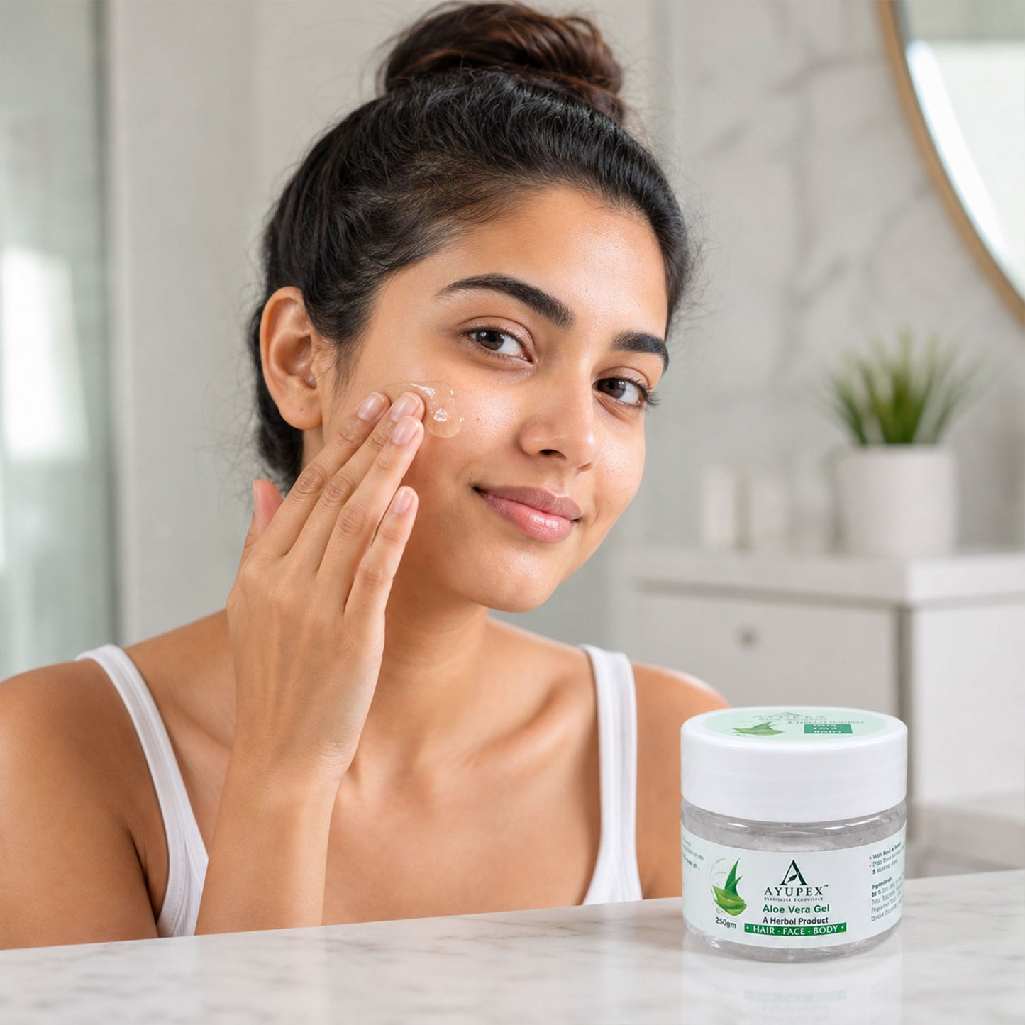 Aloe Vera Gel – Pure Hydrating Herbal Nourishment for Skin & Hair