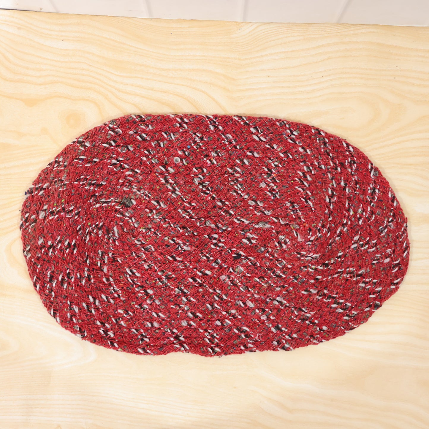Red Floor Mat Detail